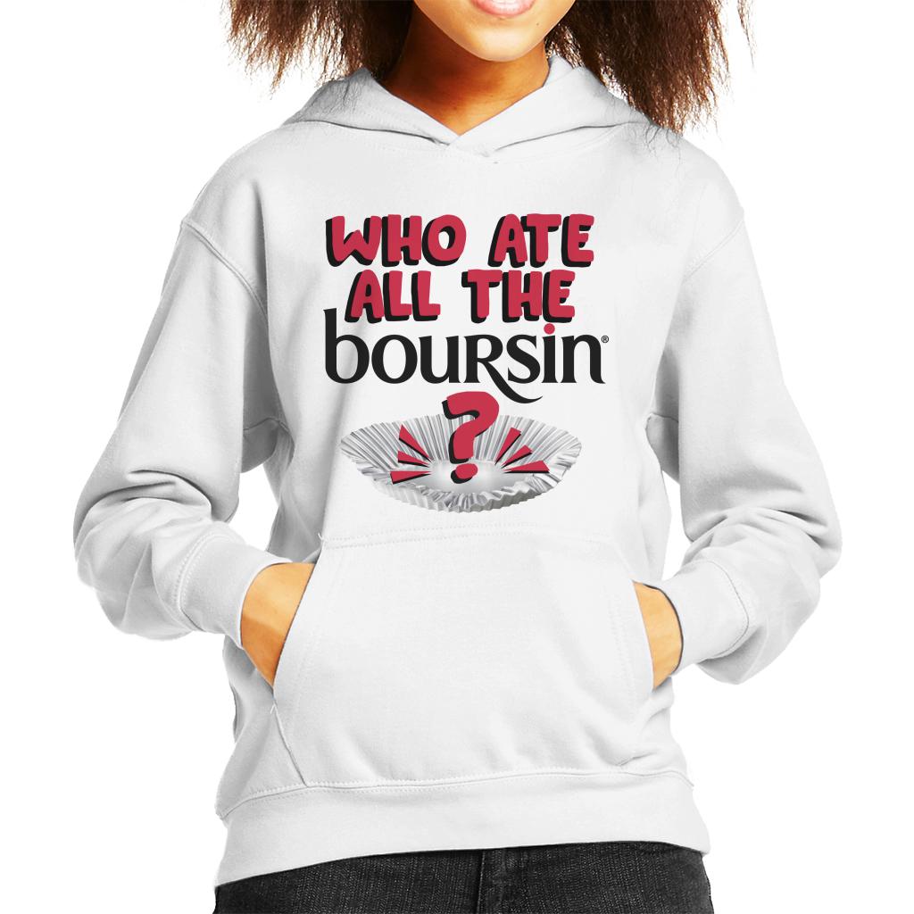 Boursin Who Ate All The Boursin Kid's Hooded Sweatshirt-ALL + EVERY