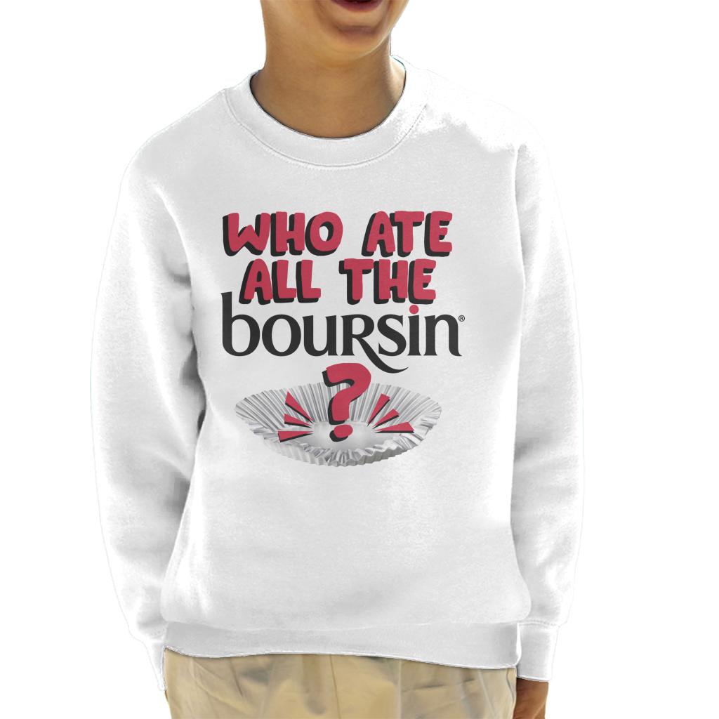 Boursin Who Ate All The Boursin Kid's Sweatshirt-ALL + EVERY