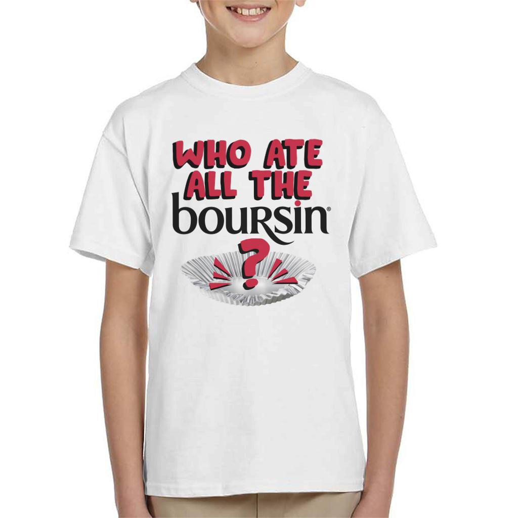 Boursin Who Ate All The Boursin Kid's T-Shirt-ALL + EVERY