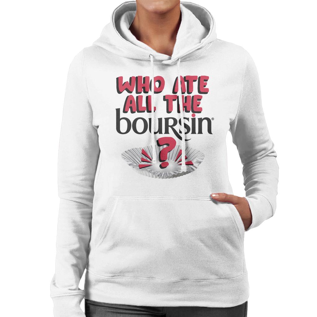 Boursin Who Ate All The Boursin Women's Hooded Sweatshirt-ALL + EVERY