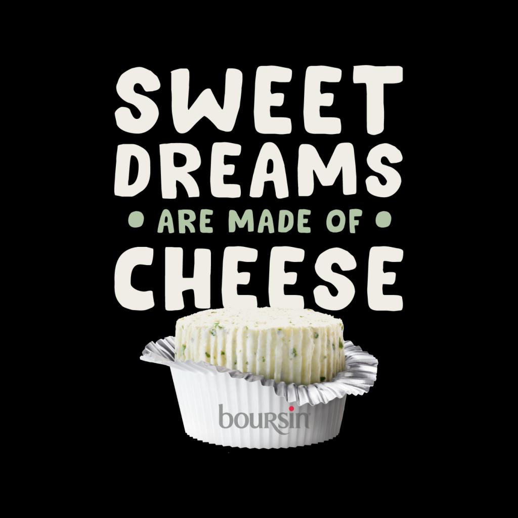 Boursin Sweet Dreams Are Made Of Cheese Men's T-Shirt-ALL + EVERY