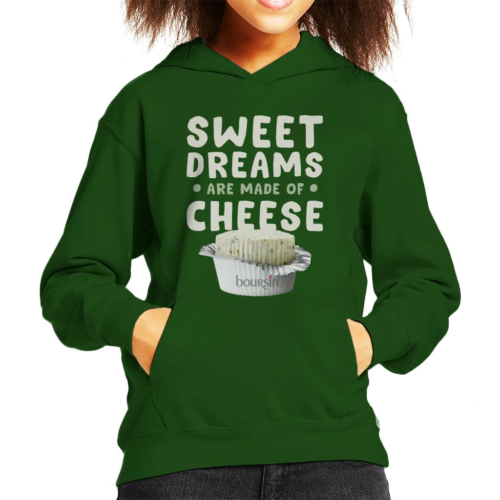 Boursin Sweet Dreams Are Made Of Cheese Kid's Hooded Sweatshirt-ALL + EVERY