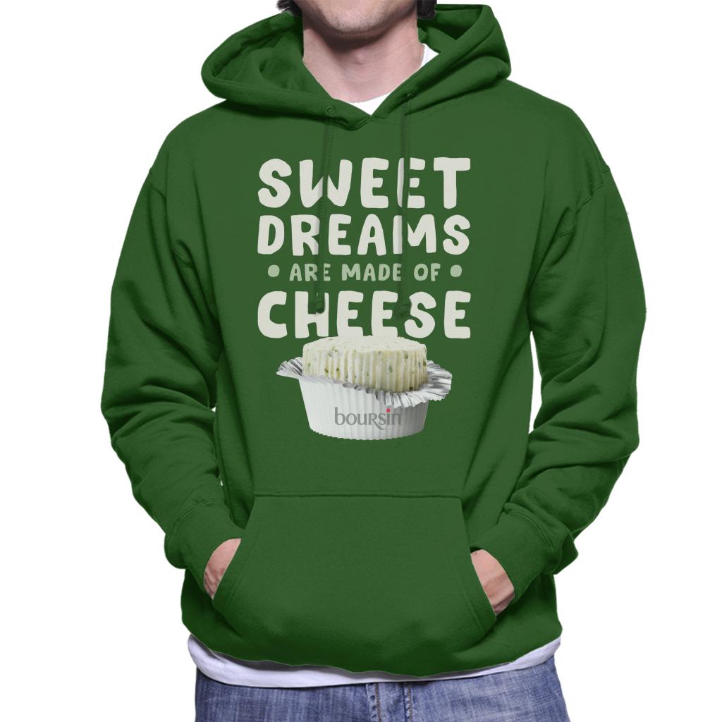 Boursin Sweet Dreams Are Made Of Cheese Men's Hooded Sweatshirt-ALL + EVERY