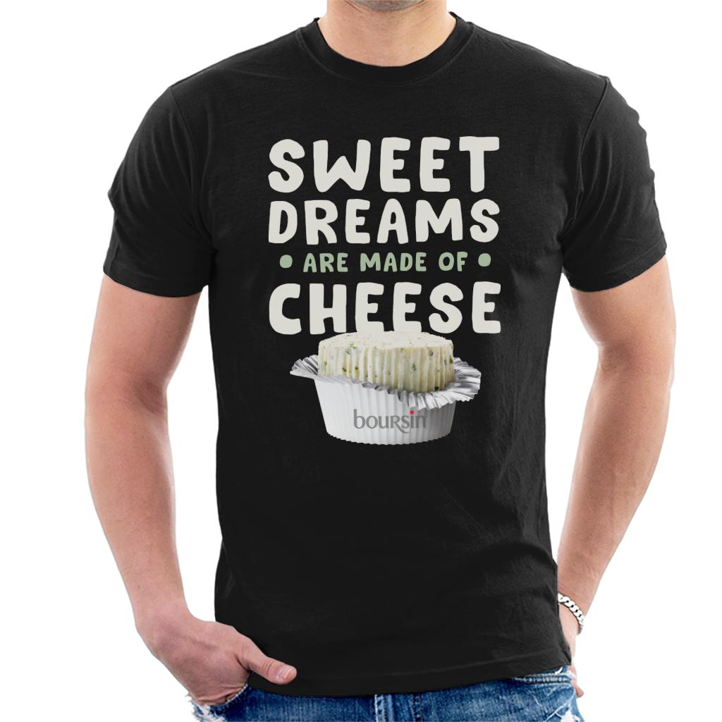 Boursin Sweet Dreams Are Made Of Cheese Men's T-Shirt-ALL + EVERY