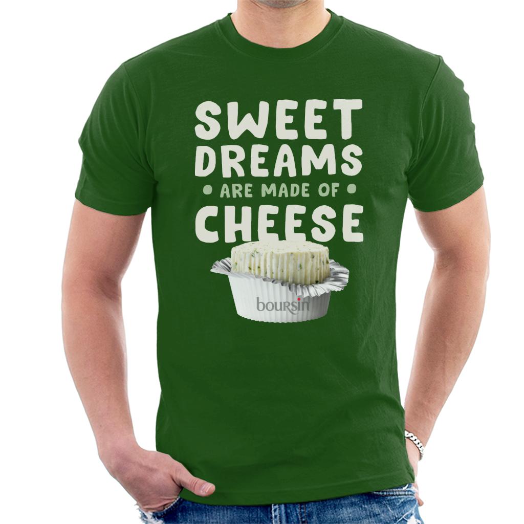 Boursin Sweet Dreams Are Made Of Cheese Men's T-Shirt-ALL + EVERY