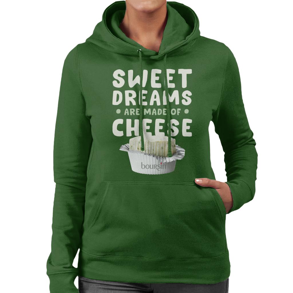 Boursin Sweet Dreams Are Made Of Cheese Women's Hooded Sweatshirt-ALL + EVERY