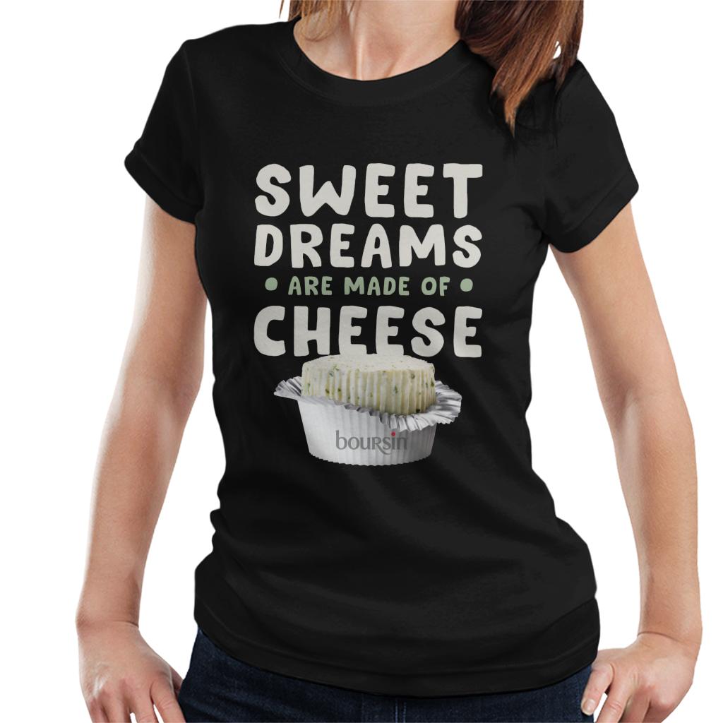 Boursin Sweet Dreams Are Made Of Cheese Women's T-Shirt-ALL + EVERY