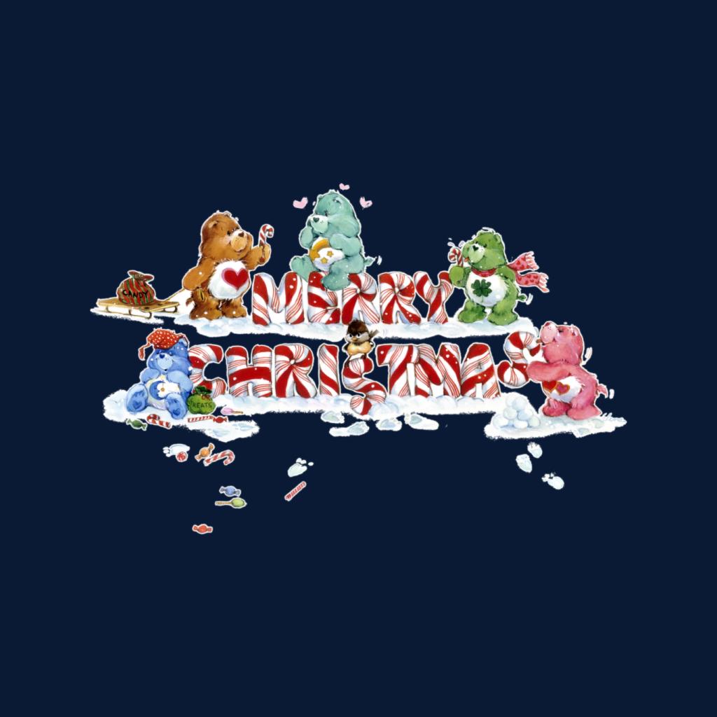 Care Bears Christmas Merry Xmas Candy Cane Kids Sweatshirt-ALL + EVERY