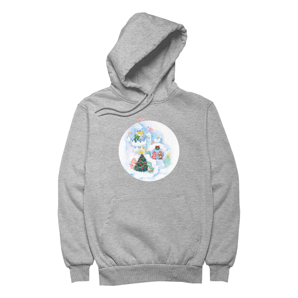 Care Bears Christmas Snow Castle Men's Hooded Sweatshirt-ALL + EVERY