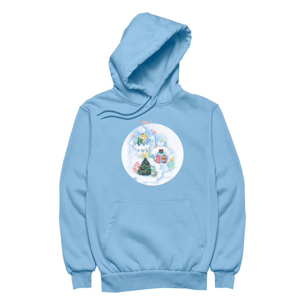 Care Bears Christmas Snow Castle Men's Hooded Sweatshirt-ALL + EVERY