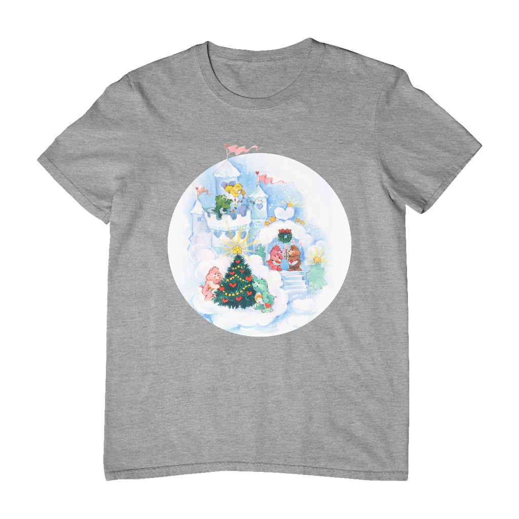 Care Bears Christmas Snow Castle Men's T-Shirt-ALL + EVERY