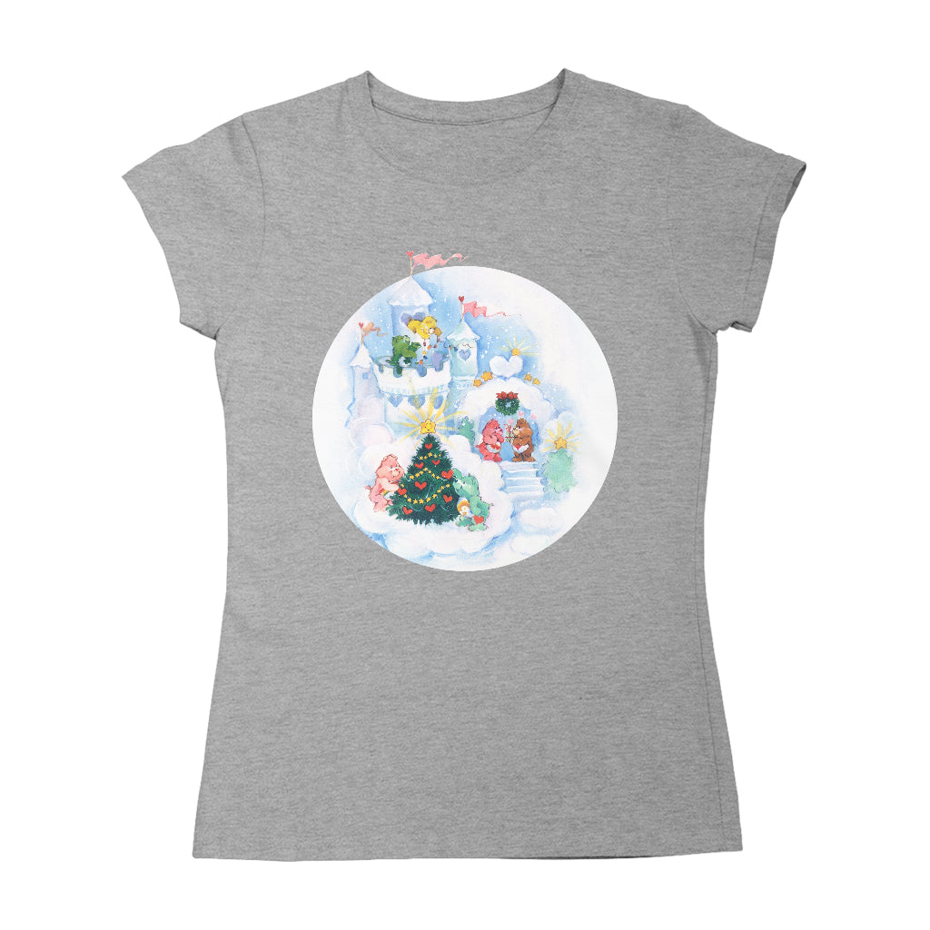 Care Bears Christmas Snow Castle Women's T-Shirt-ALL + EVERY