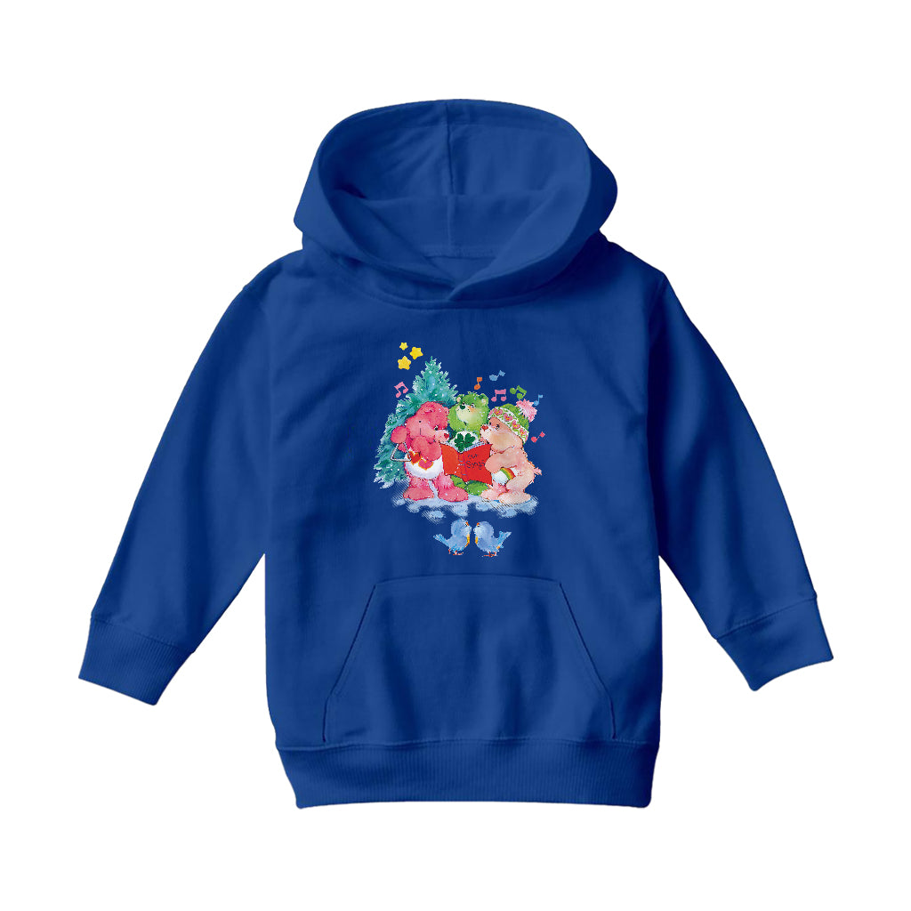 Care Bears Christmas Carol Kids Hooded Sweatshirt-ALL + EVERY