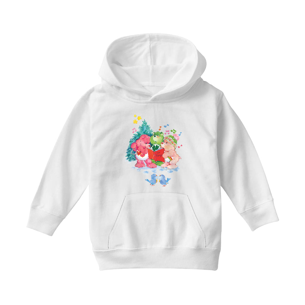 Care Bears Christmas Carol Kids Hooded Sweatshirt-ALL + EVERY