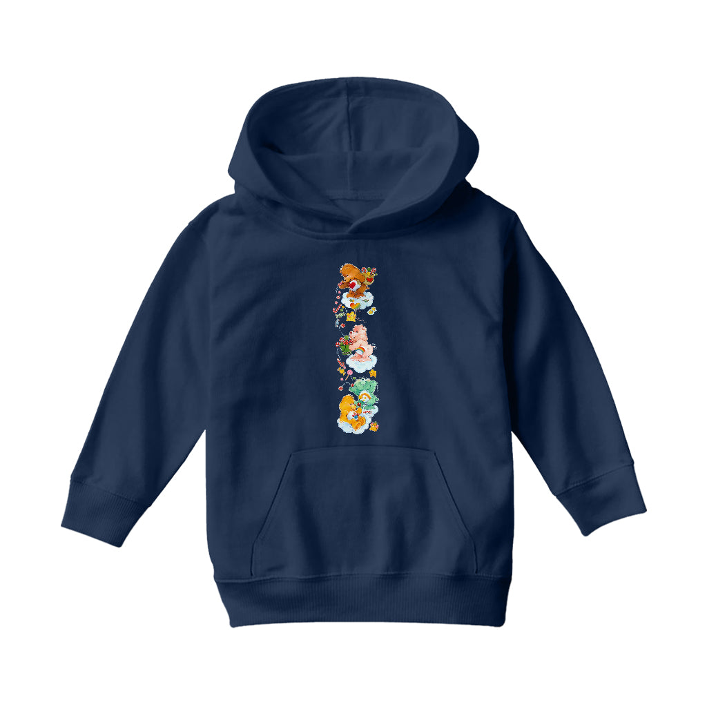 Care Bears Christmas Tenderheart Bear Candy Shower Kids Hooded Sweatshirt-ALL + EVERY