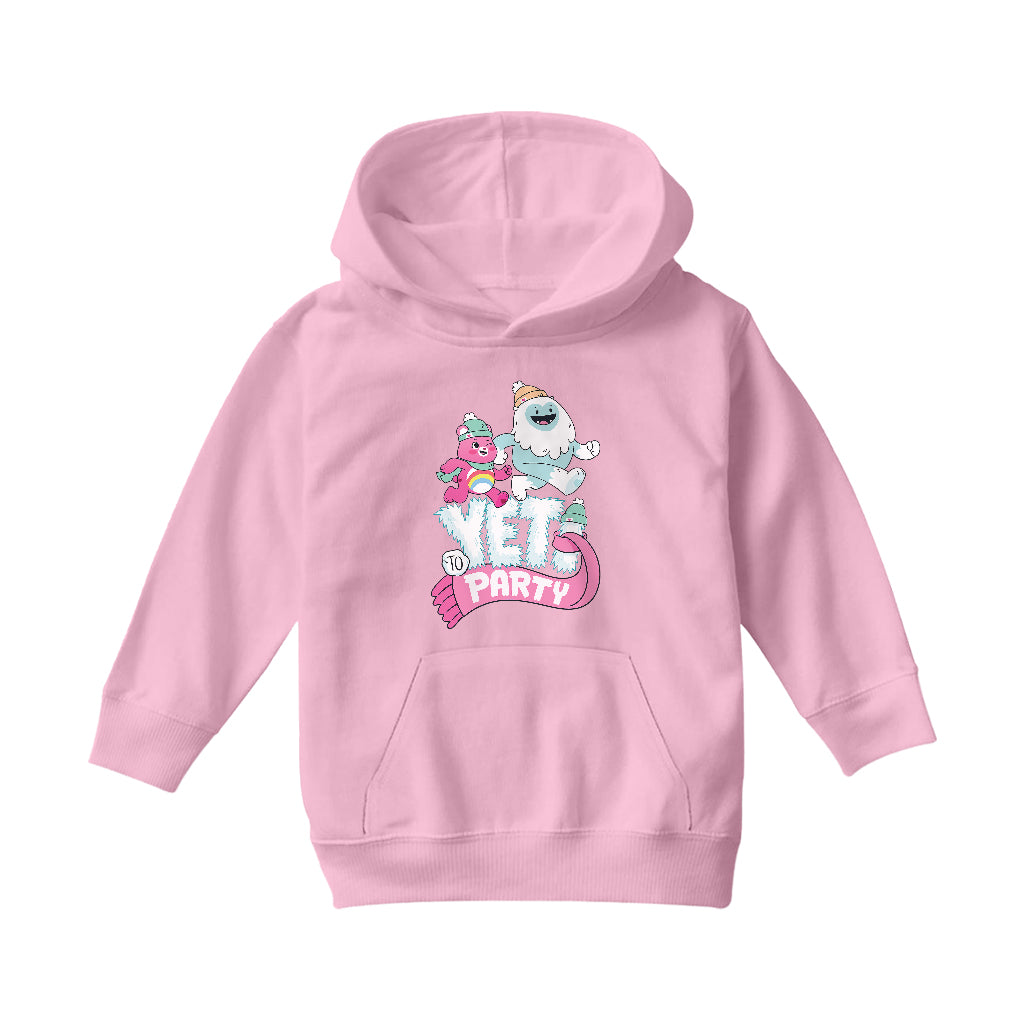 Care Bears Unlock The Magic Christmas Yeti Party Kids Hooded Sweatshirt-ALL + EVERY