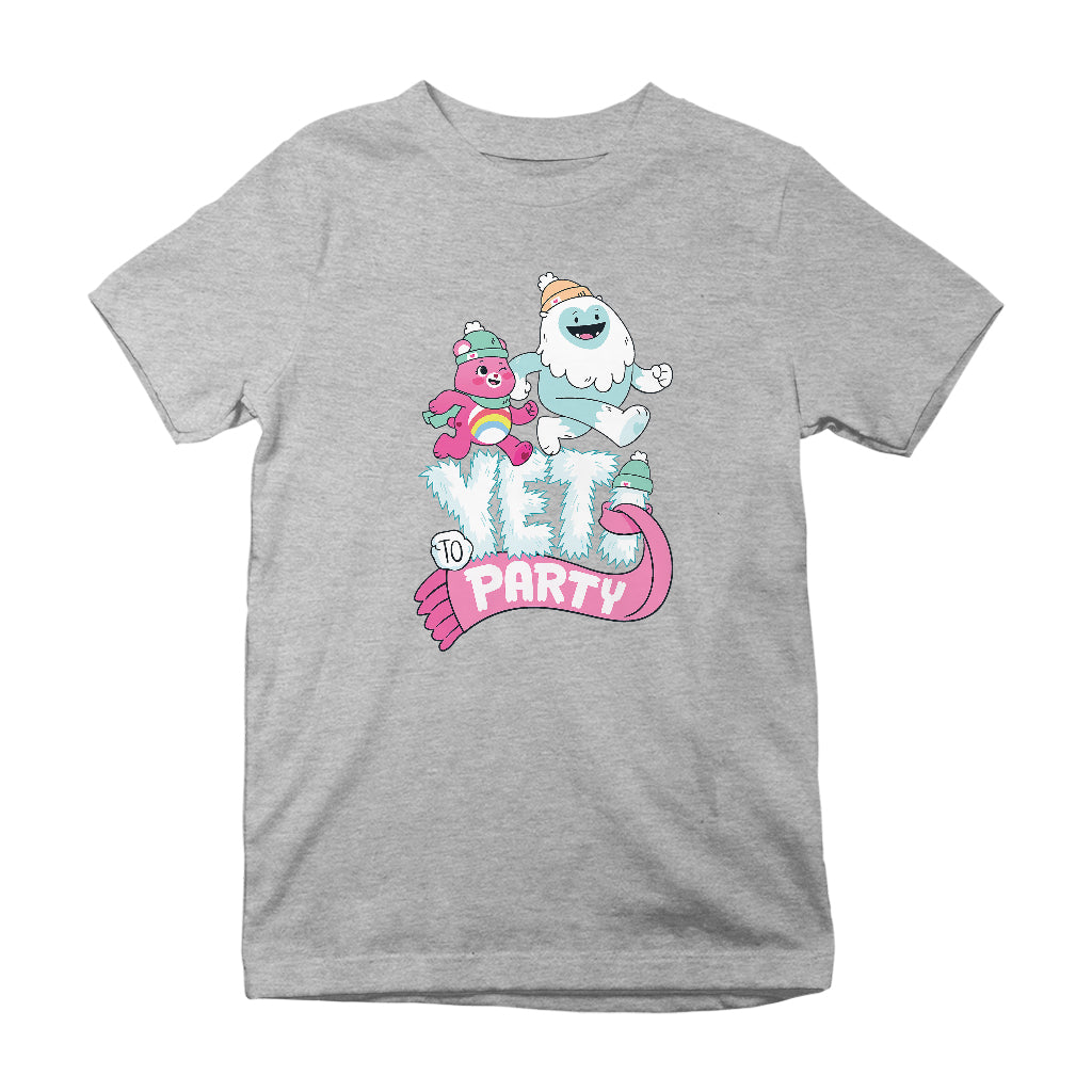 Care Bears Unlock The Magic Christmas Yeti Party Kids T-Shirt-ALL + EVERY