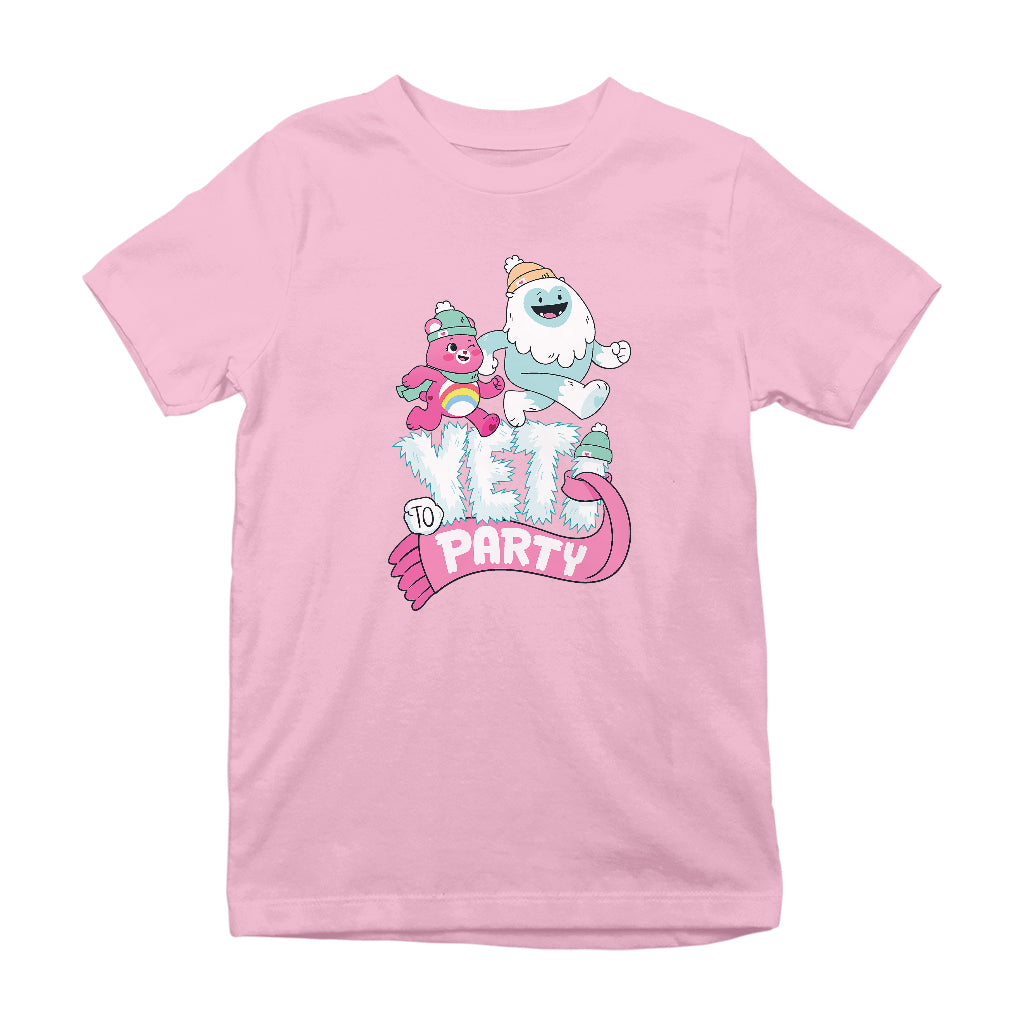 Care Bears Unlock The Magic Christmas Yeti Party Kids T-Shirt-ALL + EVERY