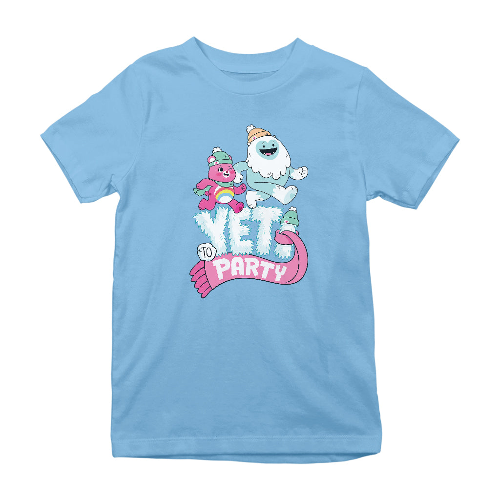 Care Bears Unlock The Magic Christmas Yeti Party Kids T-Shirt-ALL + EVERY