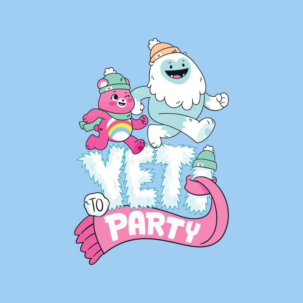 Care Bears Unlock The Magic Christmas Yeti Party Men's T-Shirt-ALL + EVERY