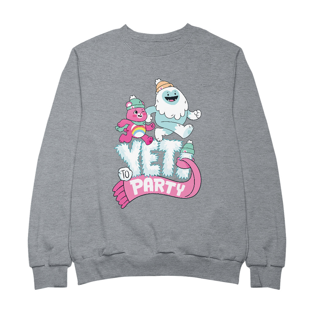 Care Bears Unlock The Magic Christmas Yeti Party Women's Sweatshirt-ALL + EVERY