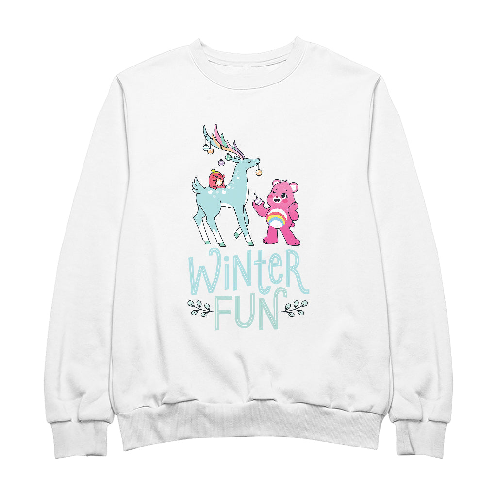 Care Bears Unlock The Magic Christmas Winter Fun Women's Sweatshirt-ALL + EVERY