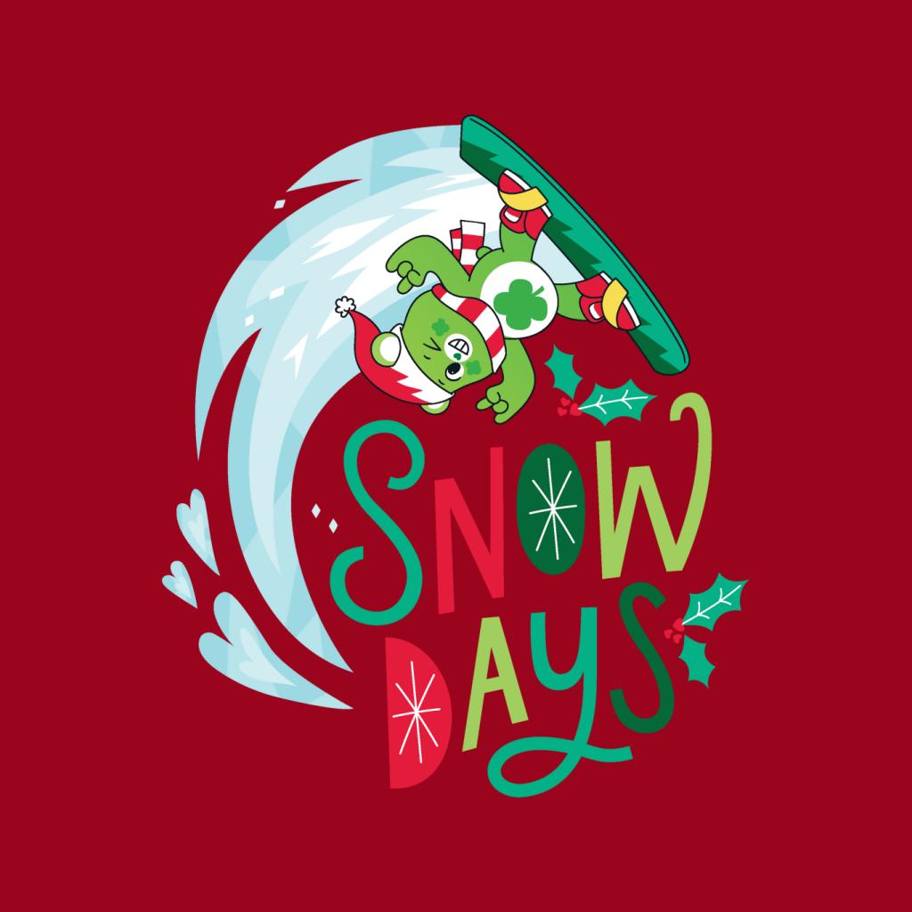 Care Bears Unlock The Magic Christmas Snow Days Women's T-Shirt-ALL + EVERY