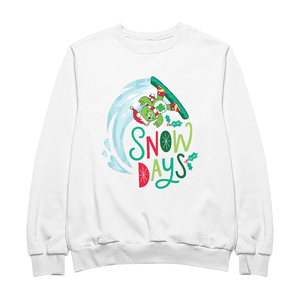 Care Bears Unlock The Magic Christmas Snow Days Women's Sweatshirt-ALL + EVERY