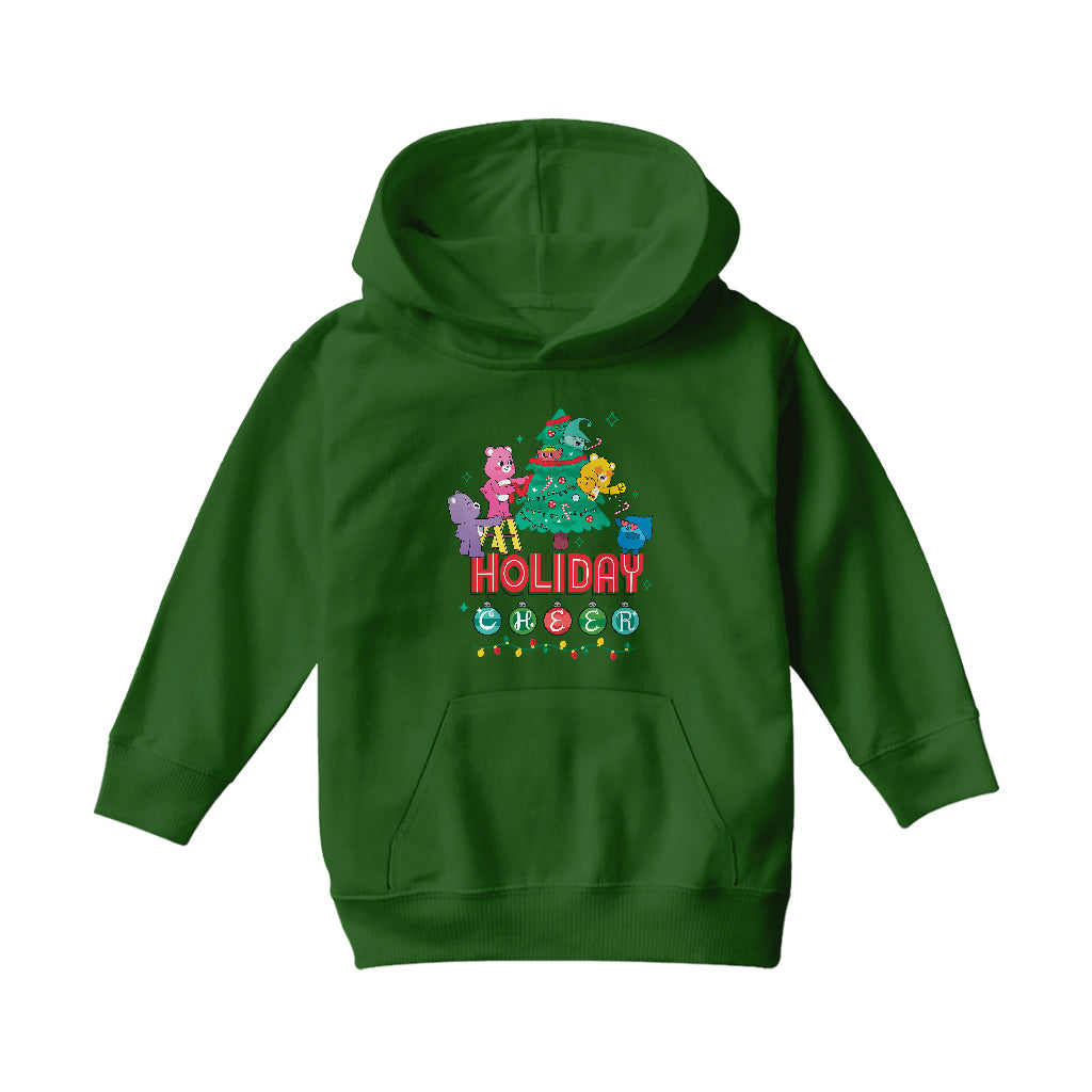 Care Bears Unlock The Magic Christmas Holiday Cheer Kids Hooded Sweatshirt-ALL + EVERY