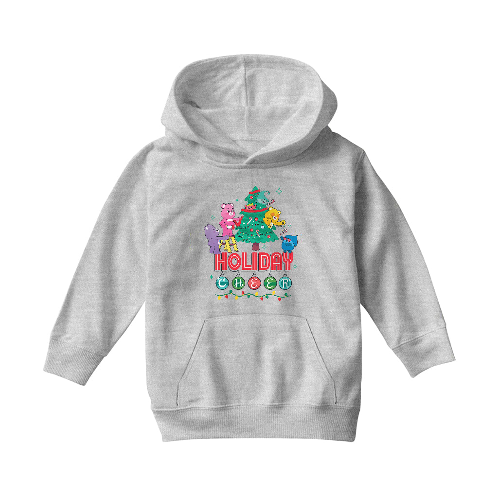 Care Bears Unlock The Magic Christmas Holiday Cheer Kids Hooded Sweatshirt-ALL + EVERY