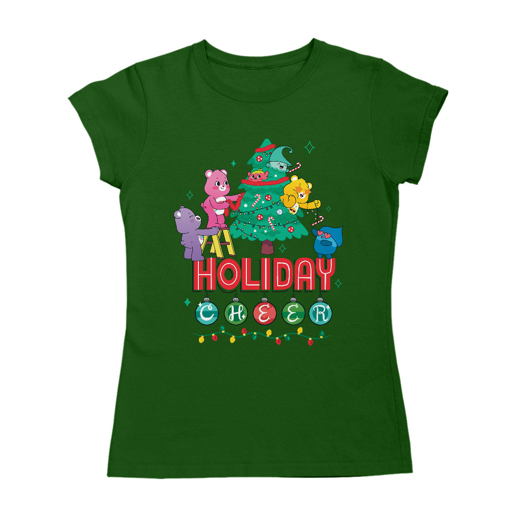 Care Bears Unlock The Magic Christmas Holiday Cheer Women's T-Shirt-ALL + EVERY