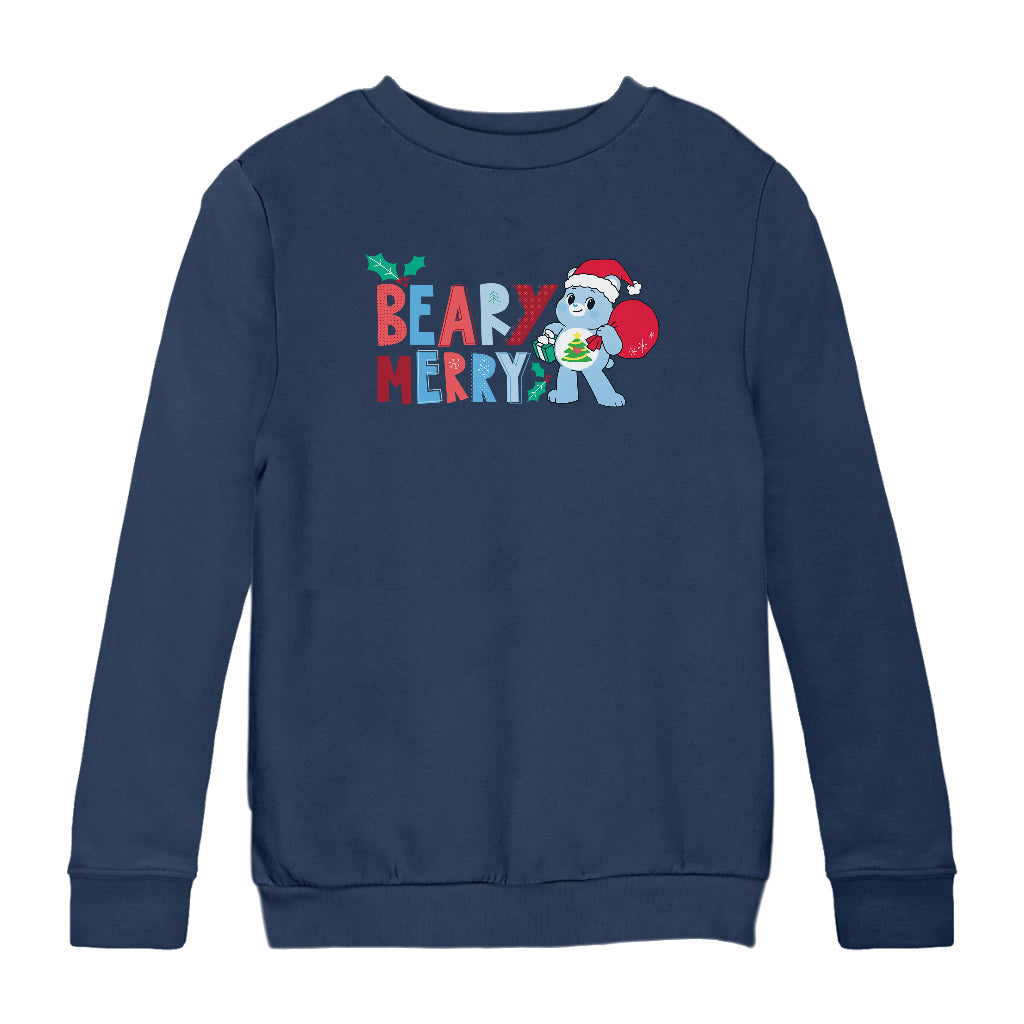 Care Bears Unlock The Magic Christmas Beary Merry Kids Sweatshirt-ALL + EVERY