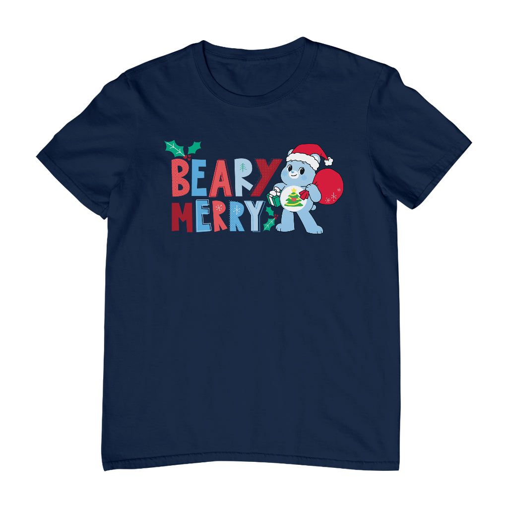 Care Bears Unlock The Magic Christmas Beary Merry Men's T-Shirt-ALL + EVERY