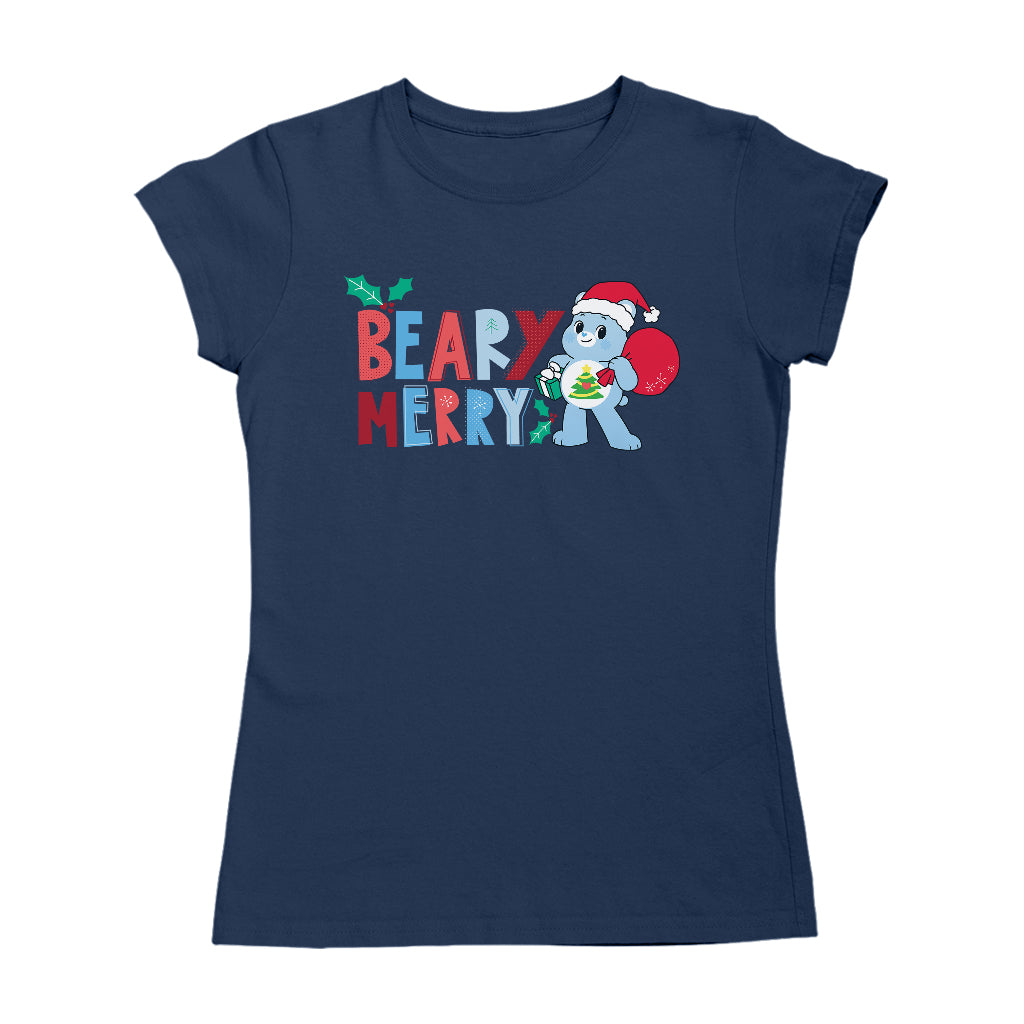 Care Bears Unlock The Magic Christmas Beary Merry Women's T-Shirt-ALL + EVERY