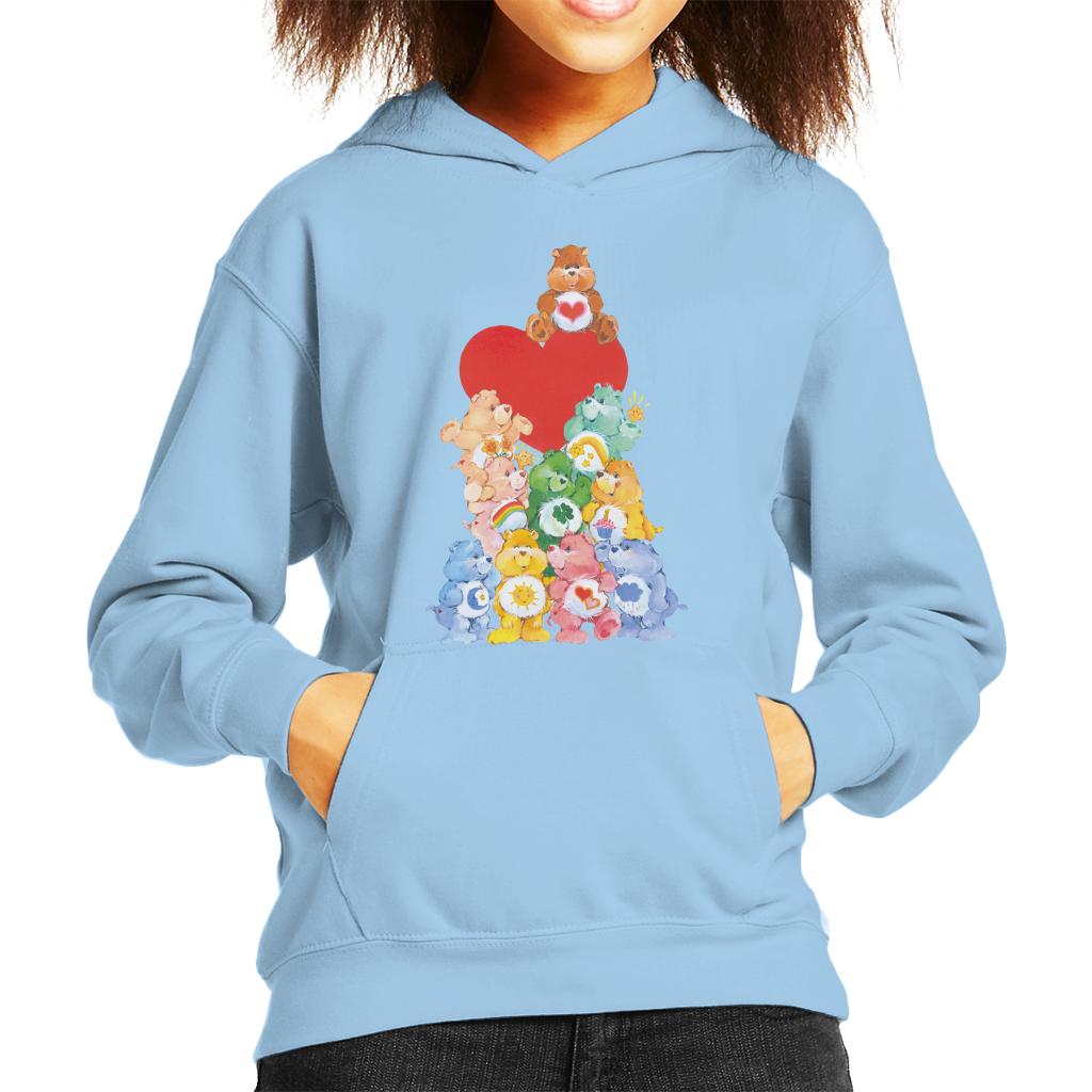 Care Bears The Original 10 Kid's Hooded Sweatshirt-ALL + EVERY