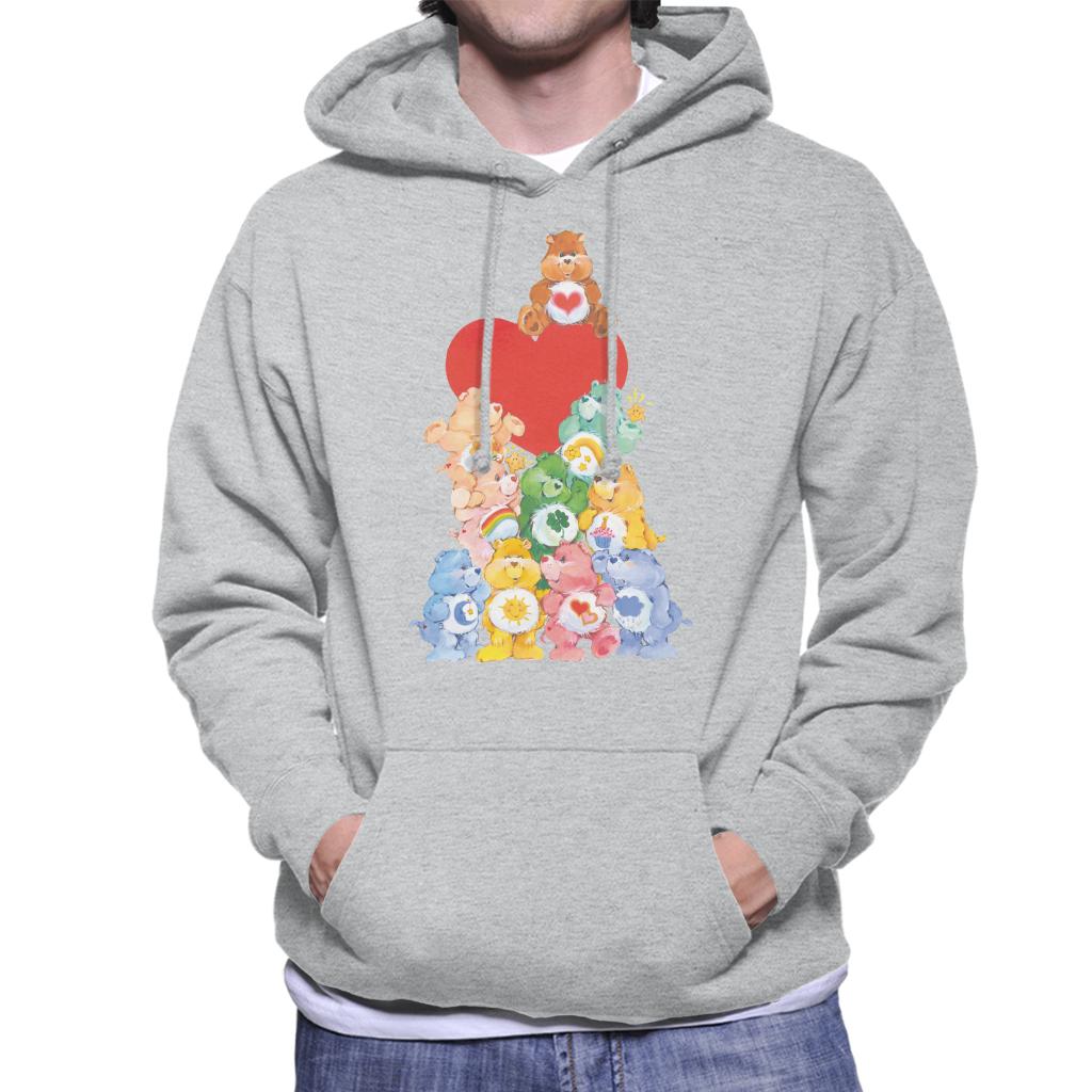 Care Bears The Original 10 Men's Hooded Sweatshirt-ALL + EVERY