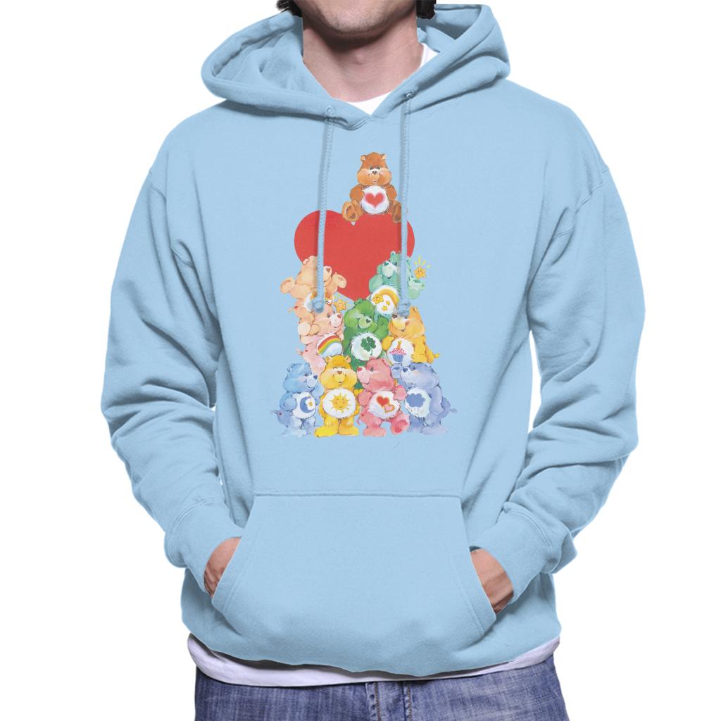 Care Bears The Original 10 Men's Hooded Sweatshirt-ALL + EVERY