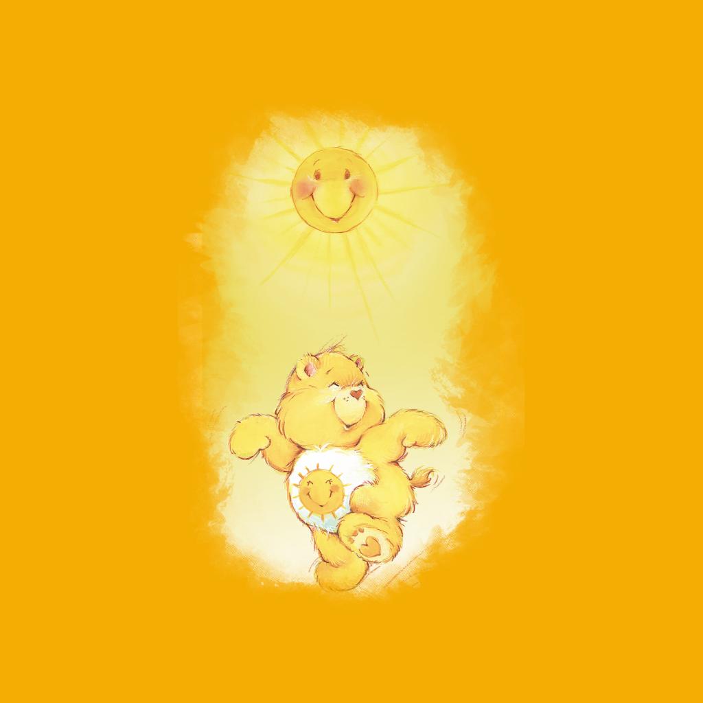 Care Bears Funshine Bear Dancing In The Sun Women's T-Shirt-ALL + EVERY