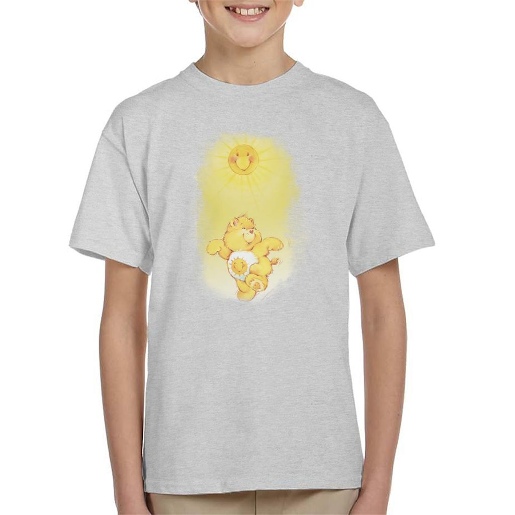 Care Bears Funshine Bear Dancing In The Sun Kid's T-Shirt-ALL + EVERY