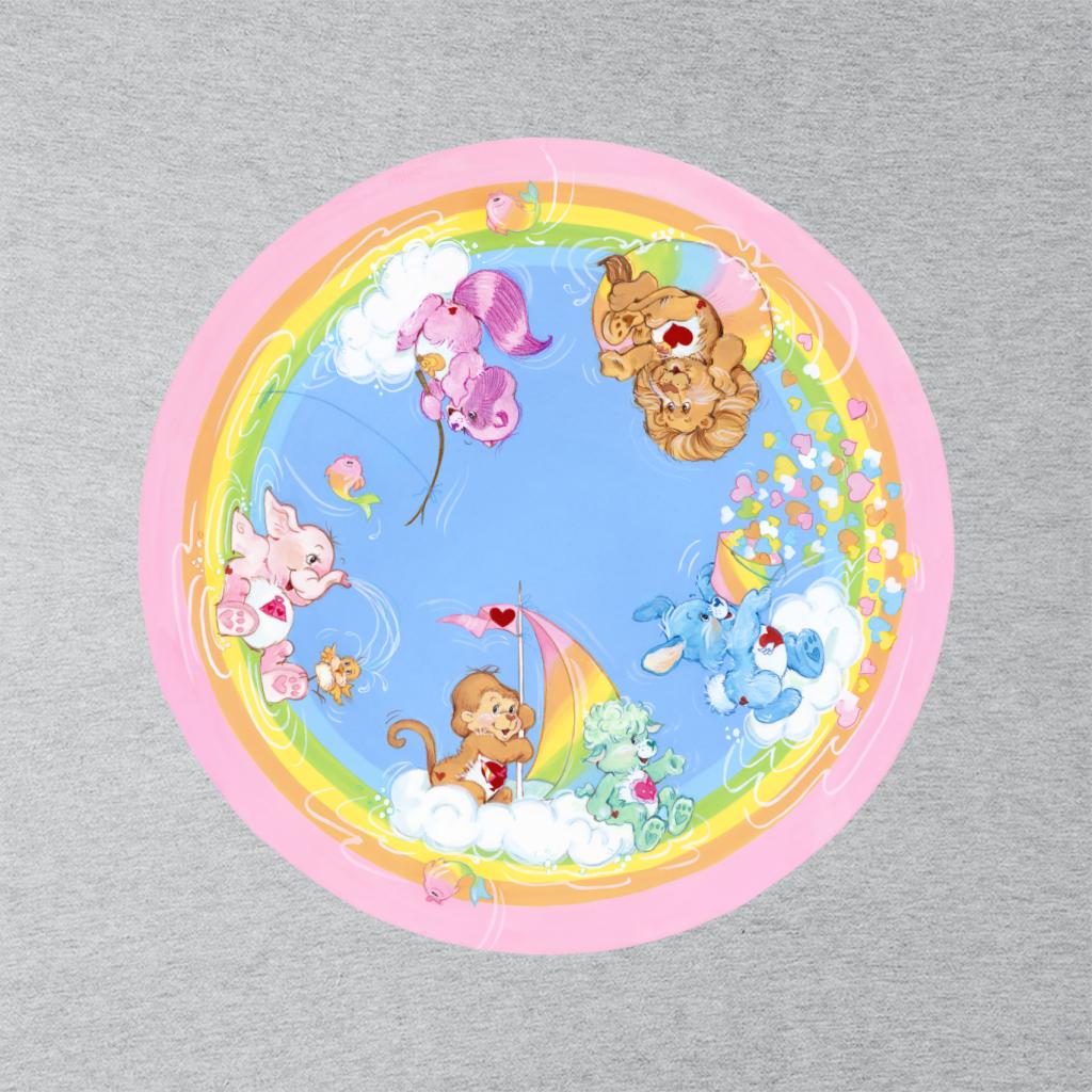 Care Bears Playful Heart Monkey Rainbow Cloud Boat Kid's T-Shirt-ALL + EVERY