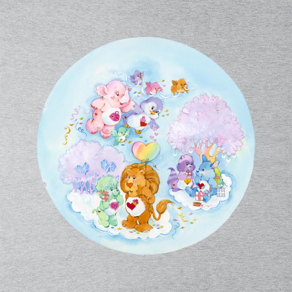 Care Bears Brave Heart Lion Pink Trees Kid's Sweatshirt-ALL + EVERY