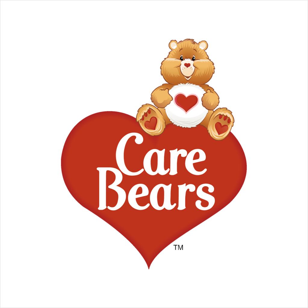 Care Bears Logo Tenderheart Bear Kid's T-Shirt-ALL + EVERY