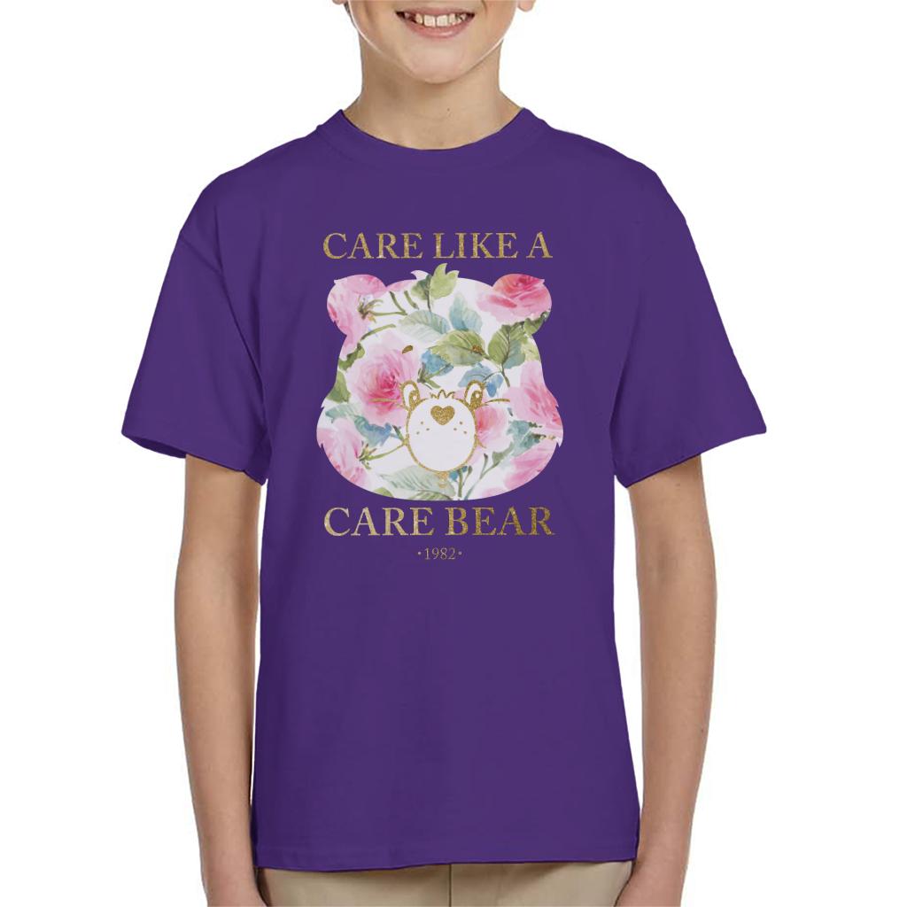 Care Bears Care Like A Care Bear Kid's T-Shirt-ALL + EVERY