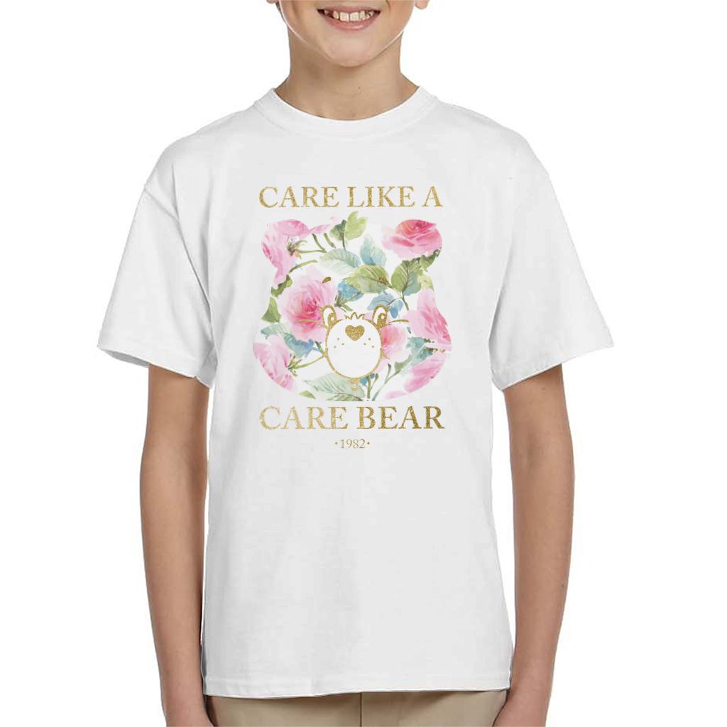 Care Bears Care Like A Care Bear Kid's T-Shirt-ALL + EVERY