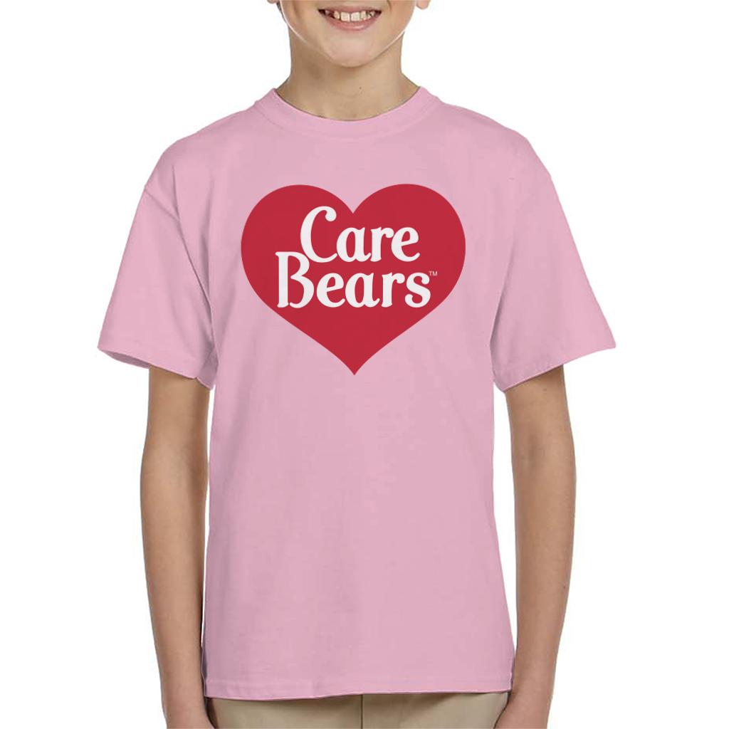 Care Bears Love Heart Logo Kid's T-Shirt-ALL + EVERY