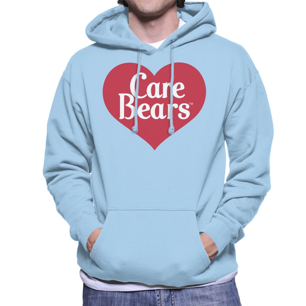 Care Bears Love Heart Logo Men's Hooded Sweatshirt-ALL + EVERY