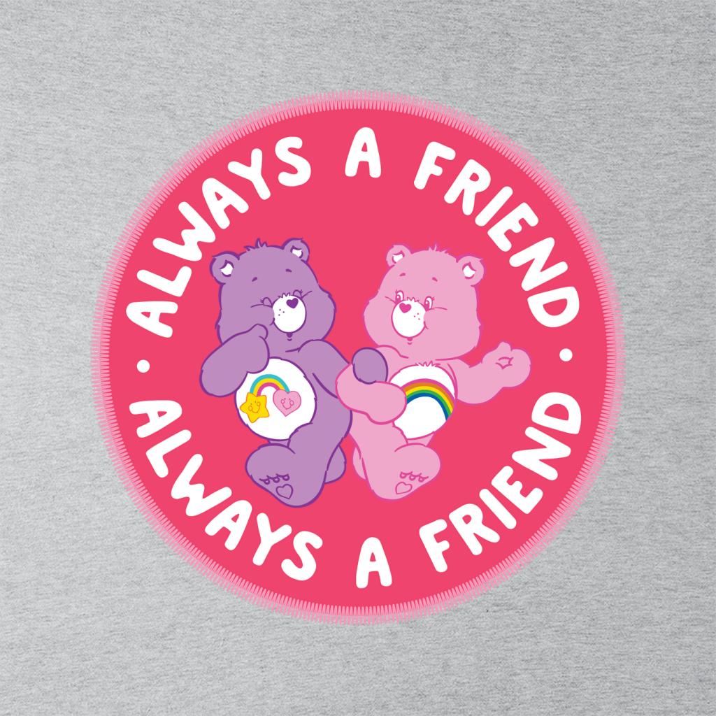 Care Bears Cheer Bear And Best Friend Bear Always A Friend Kid's Hooded Sweatshirt-ALL + EVERY