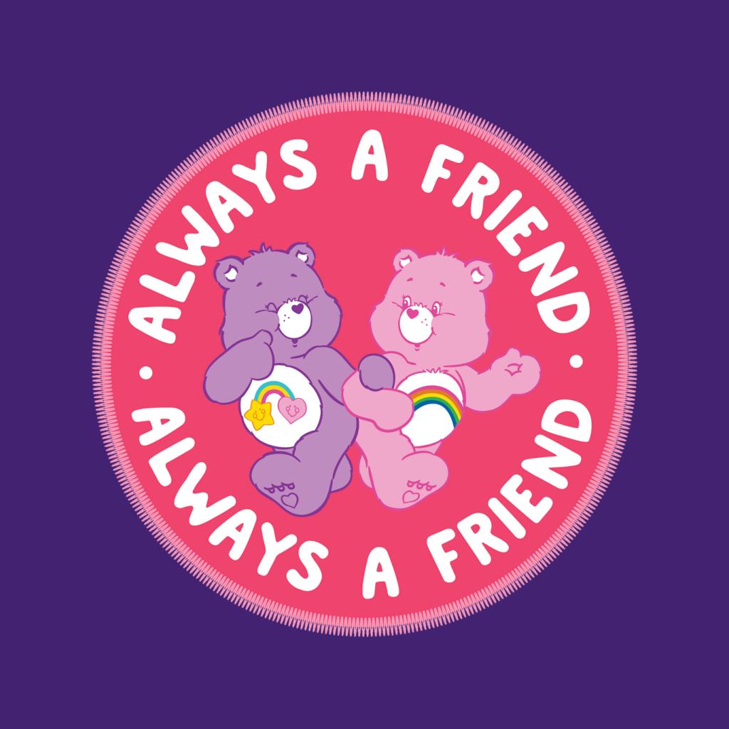 Care Bears Cheer Bear And Best Friend Bear Always A Friend Kid's Hooded Sweatshirt-ALL + EVERY