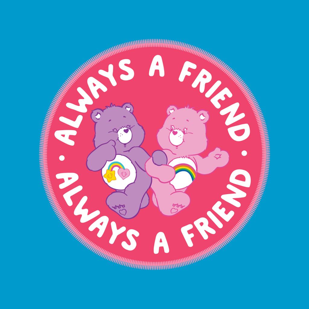 Care Bears Cheer Bear And Best Friend Bear Always A Friend Men's T-Shirt-ALL + EVERY