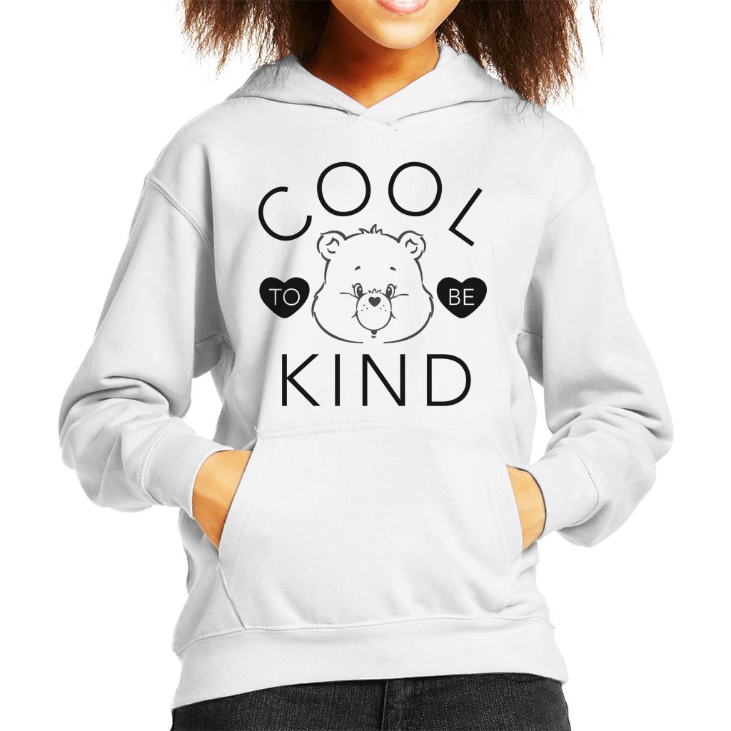 Care Bears Tenderheart Bear Cool To Be Kind Kid's Hooded Sweatshirt-ALL + EVERY